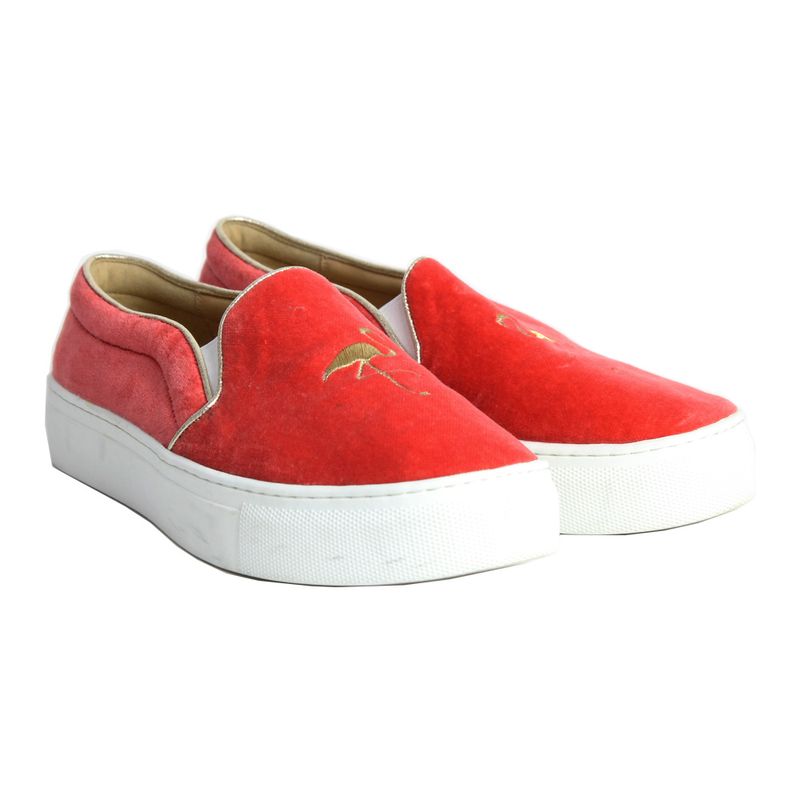 slipper-bing-xu-veludo-coral-flamingo