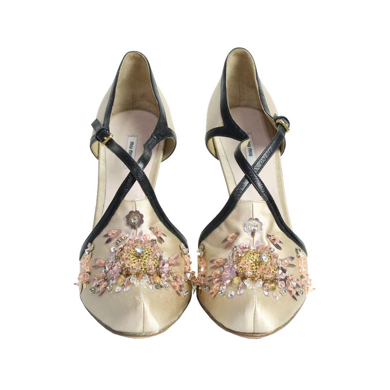 Sapato-Miu-Miu-Rose-Bordado