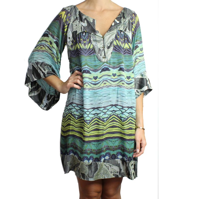 Chemise-de-Seda-Diane-Von-Furstenberg-Colorida