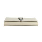 Clutch-Saint-Laurent-Chyc-Flap-Bege-e-Tartaruga