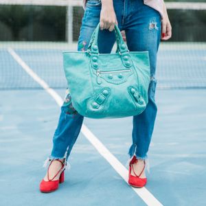 Bolsa Balenciaga Turquesa
