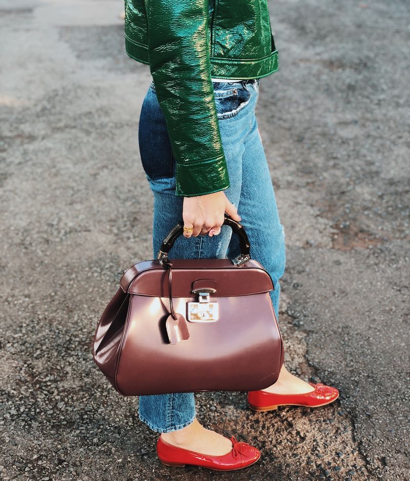 Bolsa-Gucci-Lady-Lock-Handle-Bag-Roxa