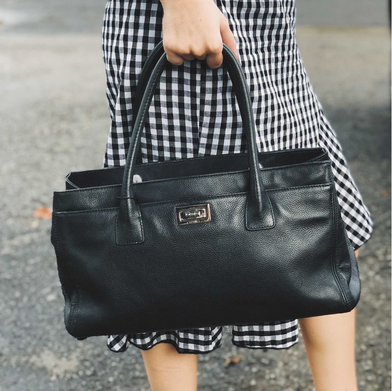 Bolsa-Chanel-Couro-Preta