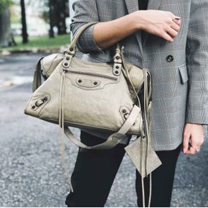 Bolsa Balenciaga Classic City Cinza Rato
