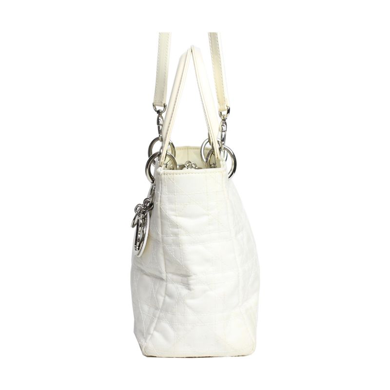 bolsa-lady-dior-off-white-tecido