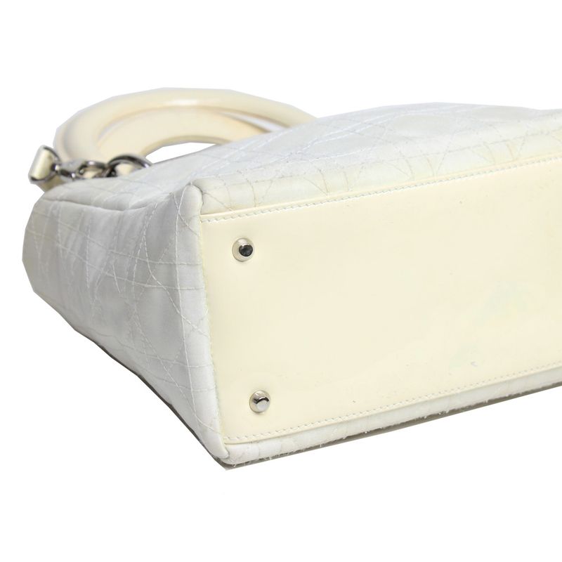 bolsa-lady-dior-off-white-tecido