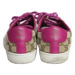 tenis-gucci-canvas-com-couro-roxo