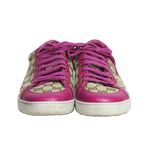 tenis-gucci-canvas-com-couro-roxo