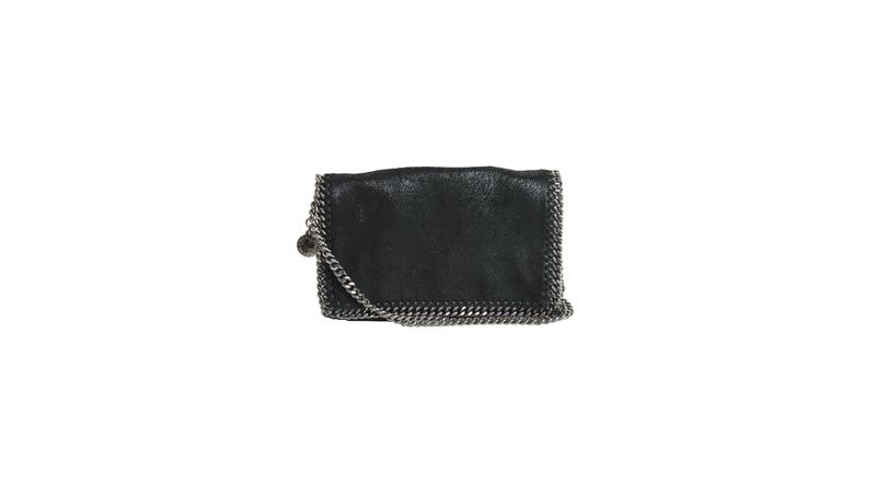 Bolsa Stella McCartney original transversal Falabella preta feminina