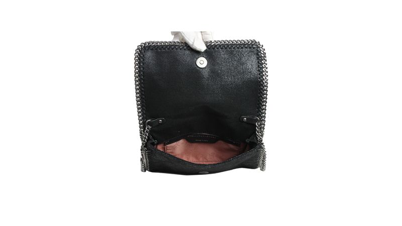 Bolsa Stella McCartney original transversal Falabella preta feminina