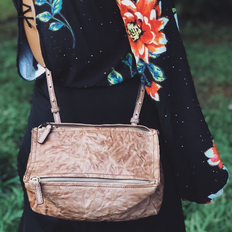Bolsa-Givenchy-Mini-Pandora-Marrom