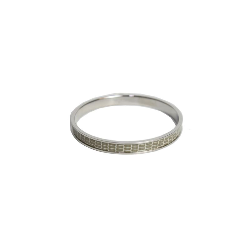 bracelete-hermes-prata-com-couro-kawaii-cinza-verde