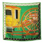 lenco-hermes-carre-twill-de-seda-90-verde-e-laranja