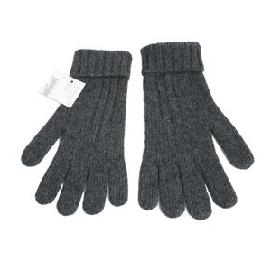Par de Luvas Hermes Masculino Cashmere Cinza