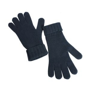 Par de Luvas Hermes Masculino Cashmere Azul
