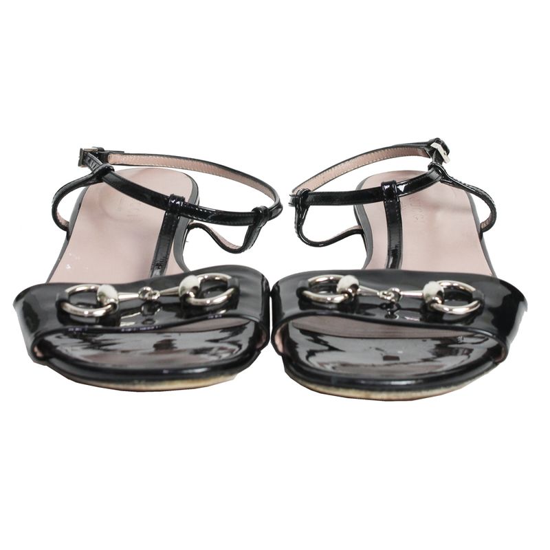 Sandalia-Rasteira-Gucci-Verniz-Preta