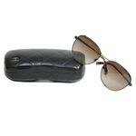 Oculos-Chanel-Metal-Marrom