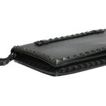 Clutch-Valentino-Rockstud-Couro-Preta