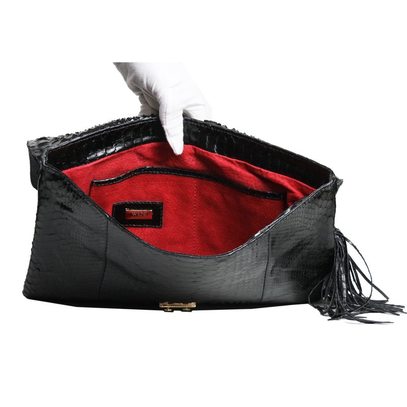 maxi-clutch-weni-python-preta