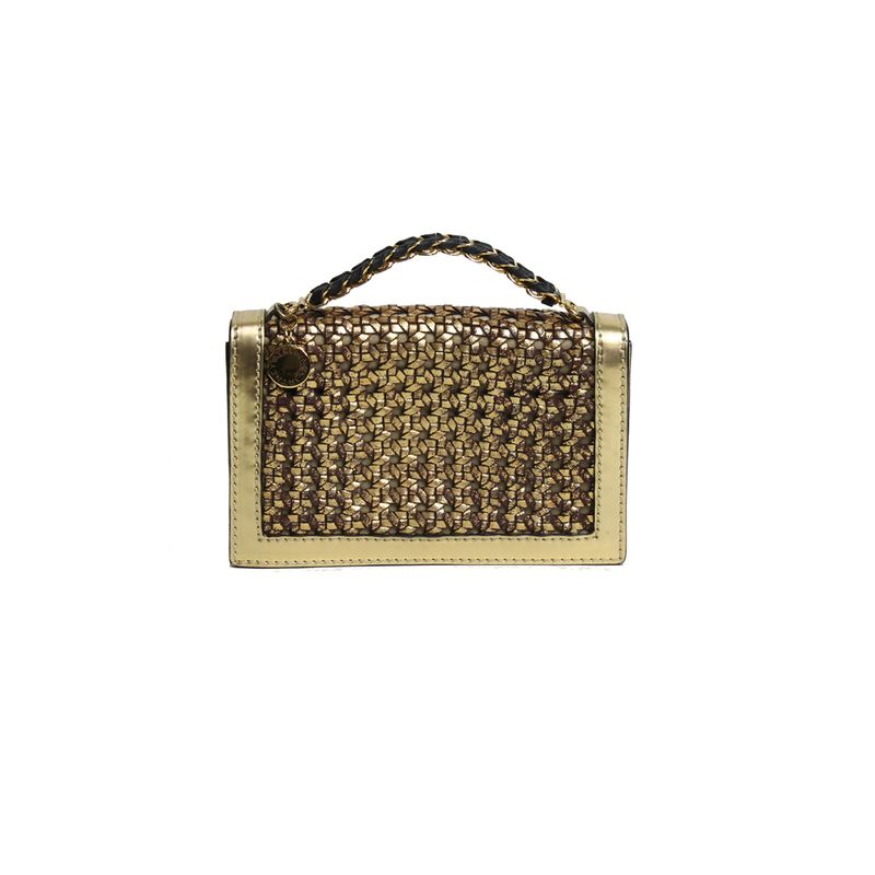 bolsa-stella-mccartney-mini-dourada