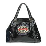 bolsa-gucci-vintage-vinil-preta