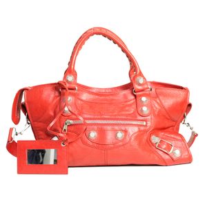 Bolsa Balenciaga Classic City Vermelha
