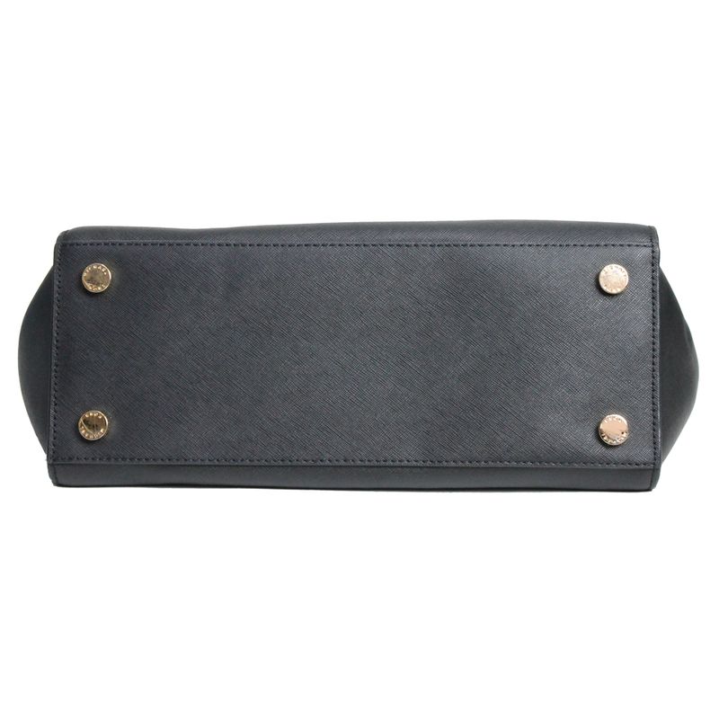 Bolsa-Michael-Kors-Selma-Saffiano-Preto