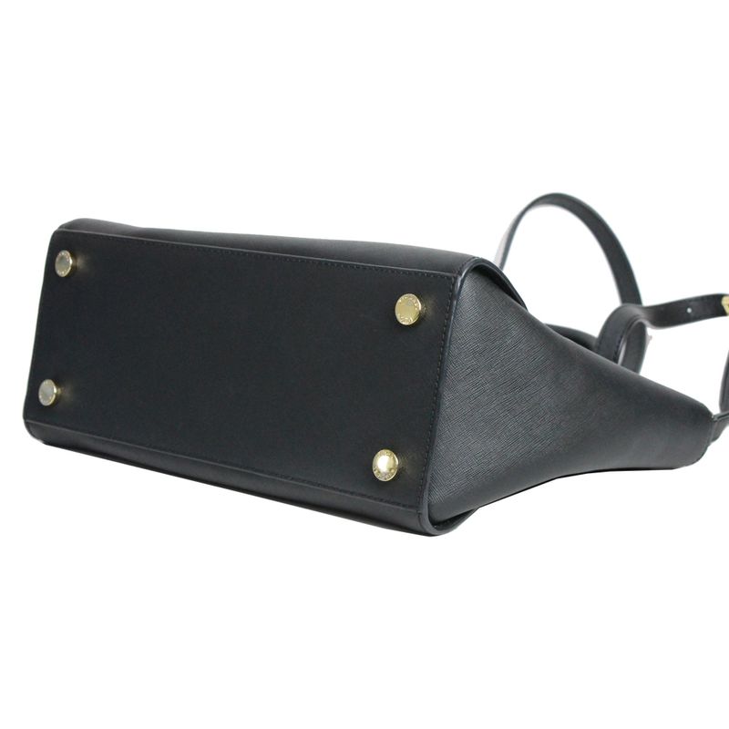 Bolsa-Michael-Kors-Selma-Saffiano-Preto