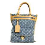 Bolsa-Louis-Vuitton-Denim-Sac-Plat