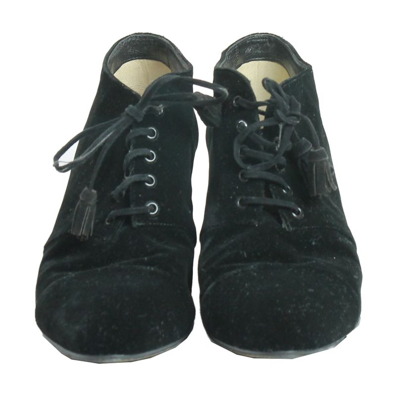 Bota-Chanel-Veludo-Preto