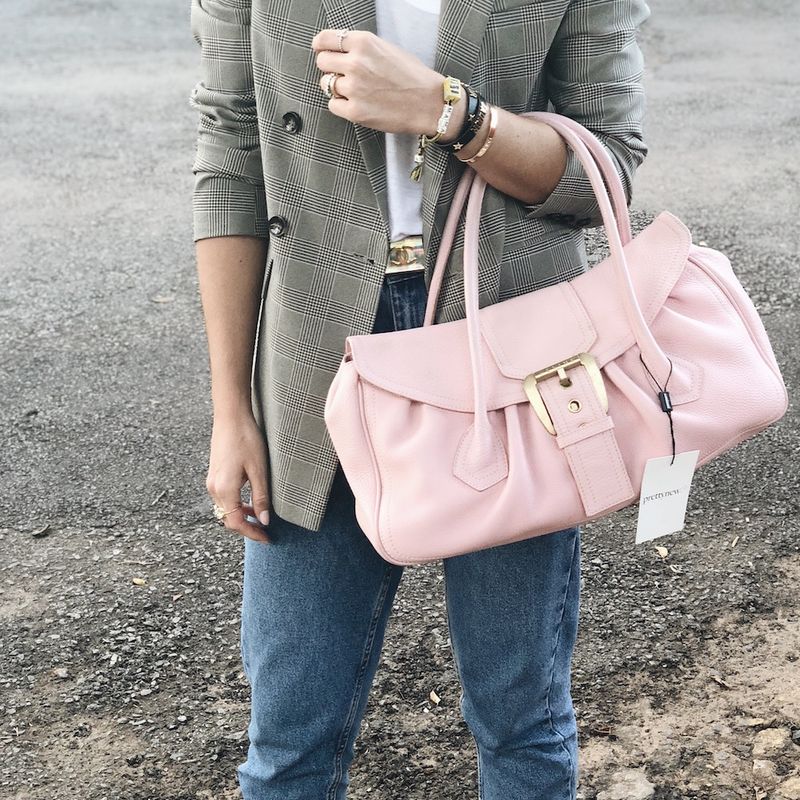Bolsa-Celine-Couro-Rosa