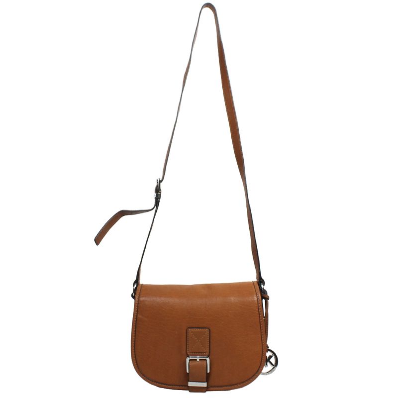 bolsa-michael-kors-flap-couro-caramelo