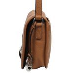 bolsa-michael-kors-flap-couro-caramelo