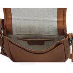 bolsa-michael-kors-flap-couro-caramelo