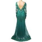 vestido-achados-pn-verde-sob-medida-bordado-pedrarias