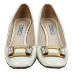 Sapato-Prada-Verniz-Branco