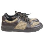Tenis-Gucci-Canvas-Marrom