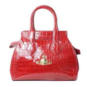 Bolsa Vivienne Westwood Croco Vermelha