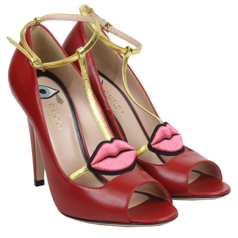 Sandalia-Gucci-Molina-Lip-Vermelha