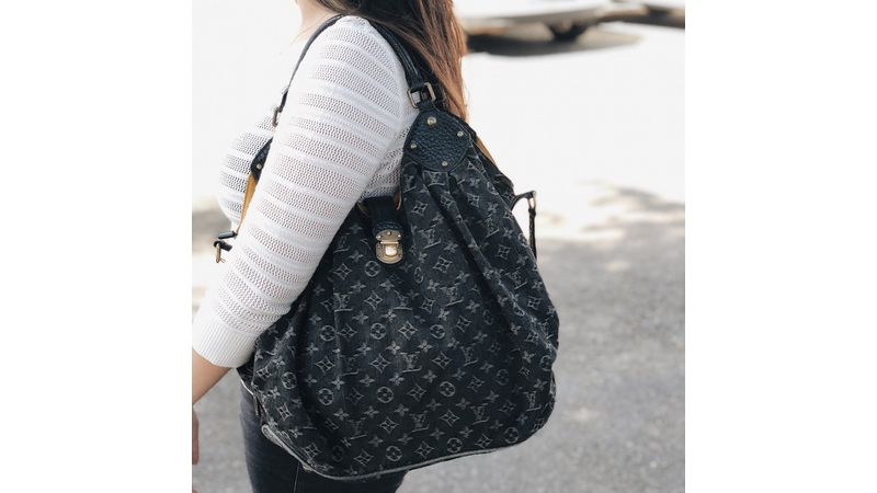 Bolsa Louis Vuitton Mahina Denim XL