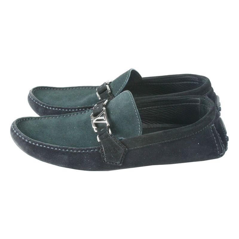 mocassim-louis-vuitton-camurca-preto-e-verde