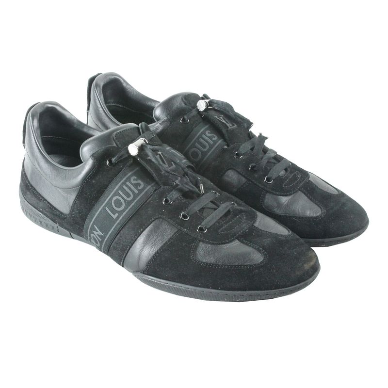 tenis-louis-vuitton-couro-e-camurca-preto