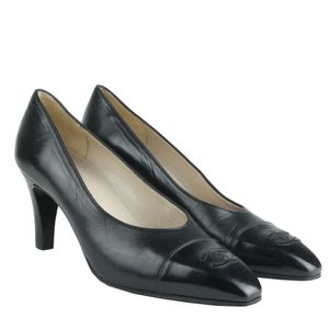 Pump Chanel Vintage Preto