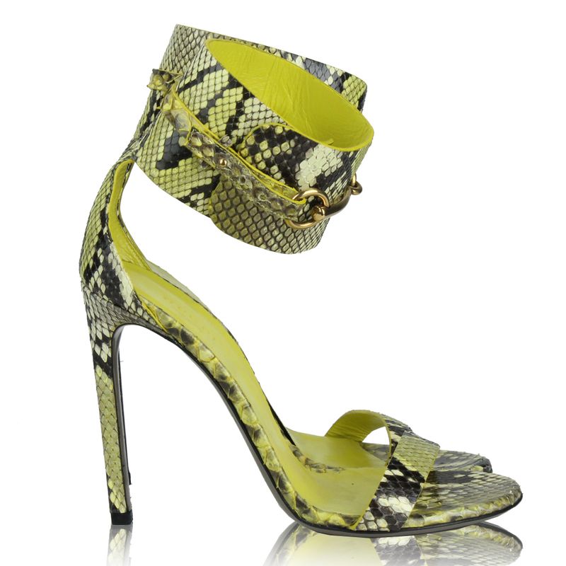 Sandalia-Gucci-Ursula-Horsebit-Python-Verde