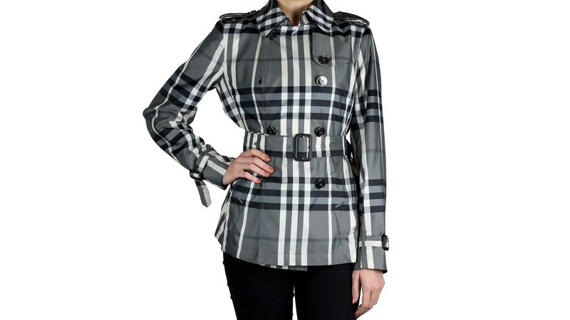 Burberry xadrez outlet jacket