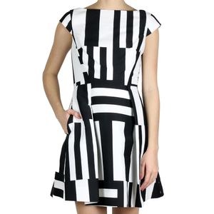 Vestido Kate Spade Preto e Branco