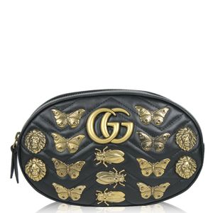 Pochete Gucci Marmont Couro