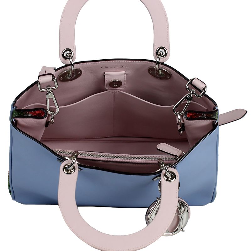 Bolsa-Christian-Dior-Diorissimo-Azul