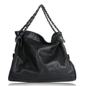 Bolsa Chanel Couro Preto