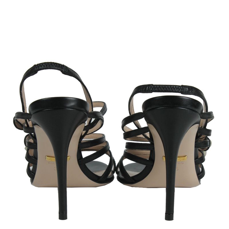 sandalia-gucci-tiras-preta-gg